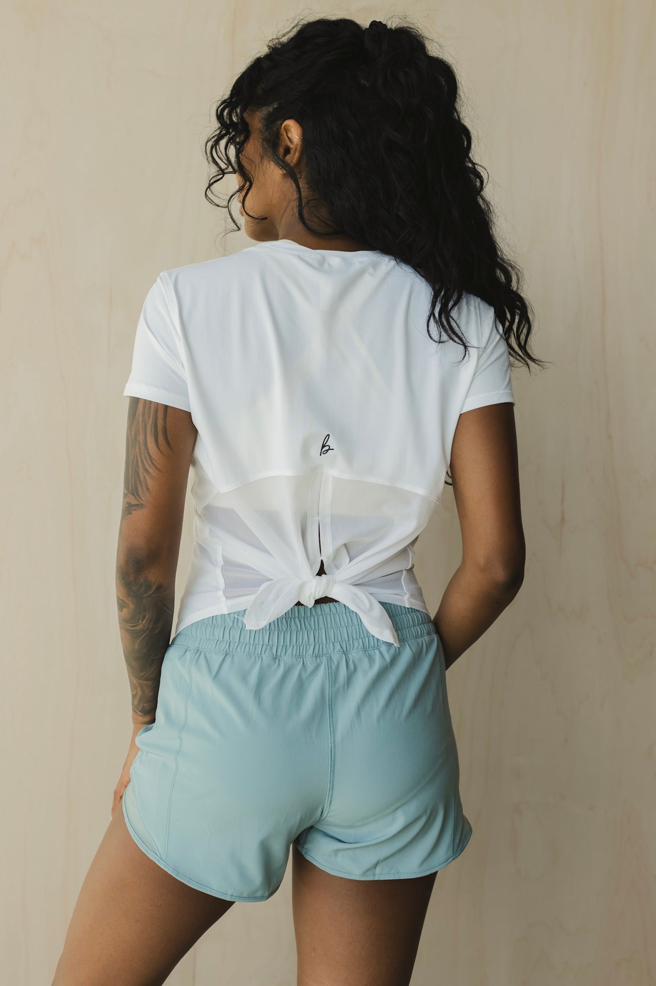 Open Back Tee