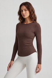 Core Ribbed Long Sleeve