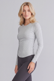 Core Ribbed Long Sleeve