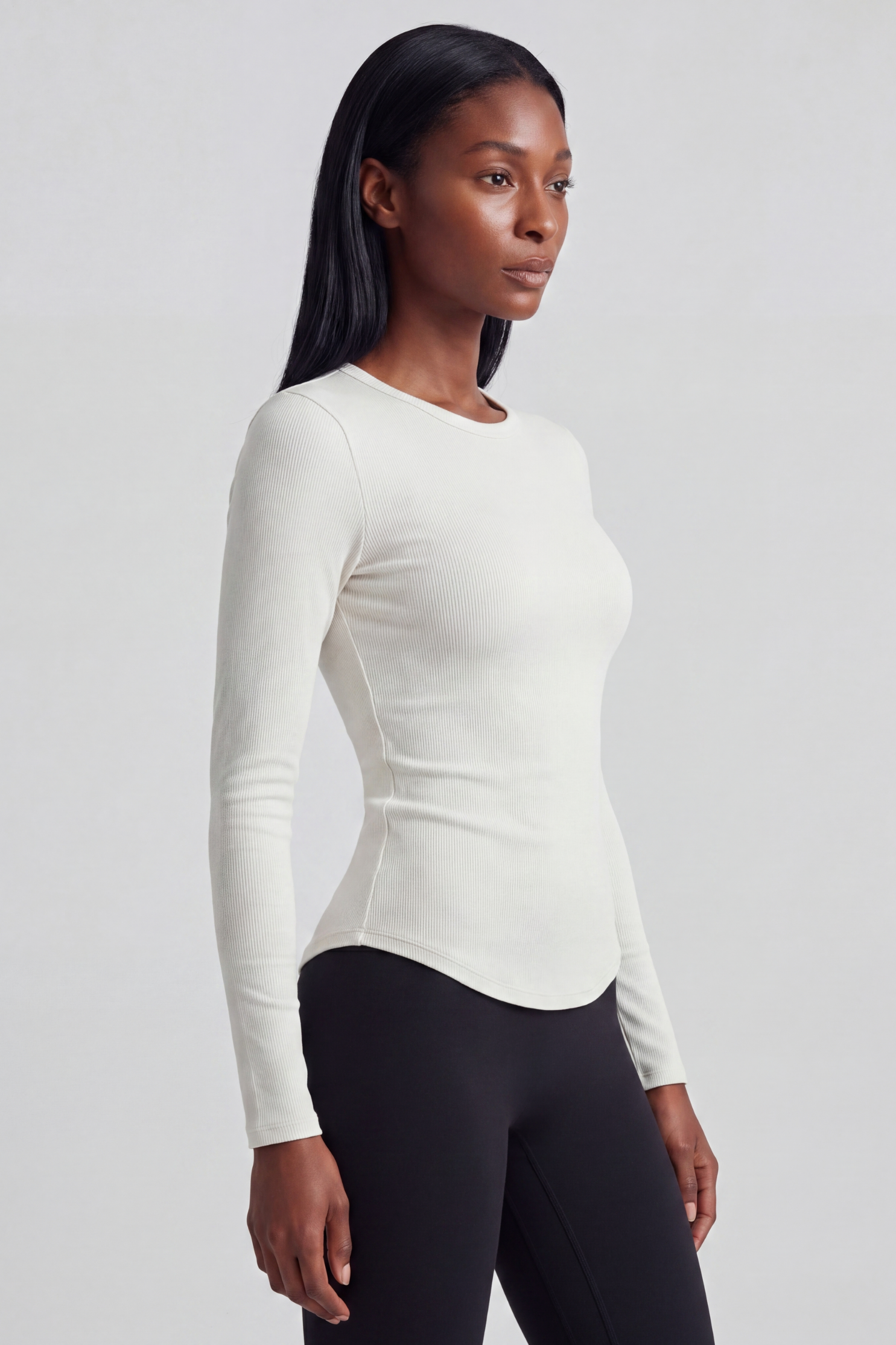 Core Ribbed Long Sleeve