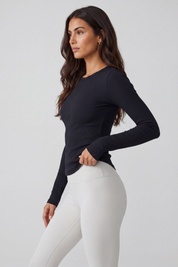 Core Ribbed Long Sleeve