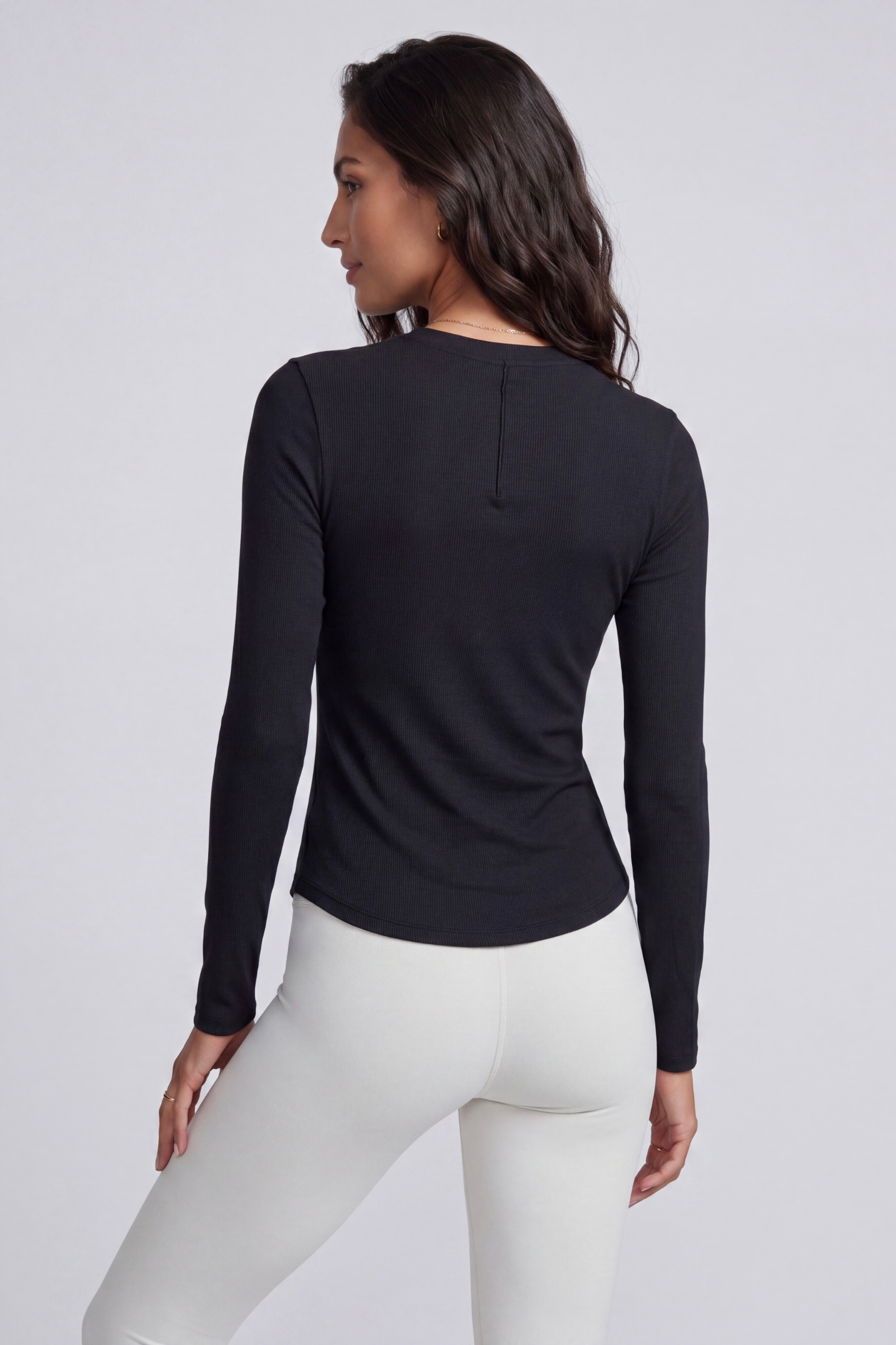 Core Ribbed Long Sleeve