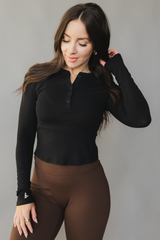 Henley Long Sleeve *Ribbed