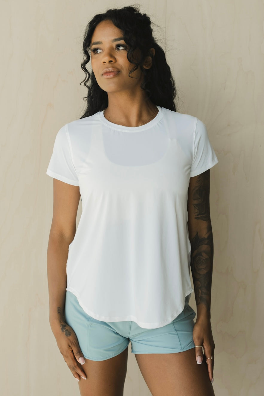 Open Back Tee