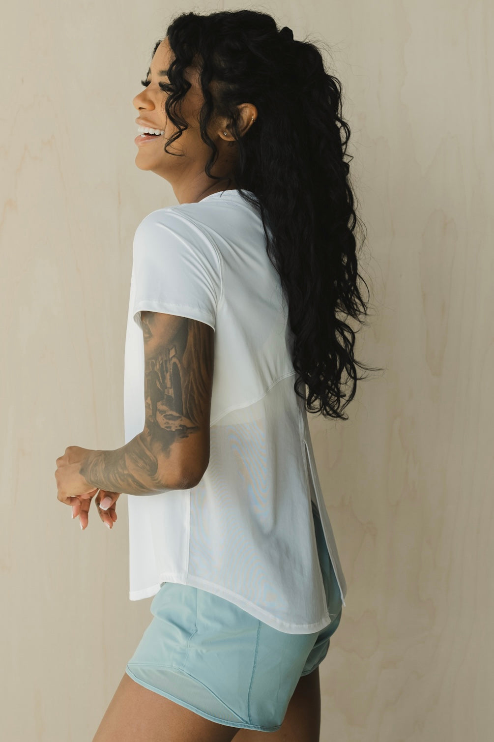 Open Back Tee