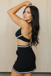 Lined Up Halter Bra
