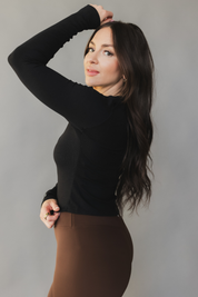 Henley Long Sleeve *Ribbed