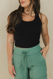 Racerback Crop