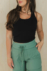 Racerback Crop