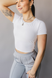 Riley Cropped Tee