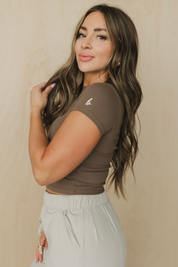 Cropped Tee *Ribbed