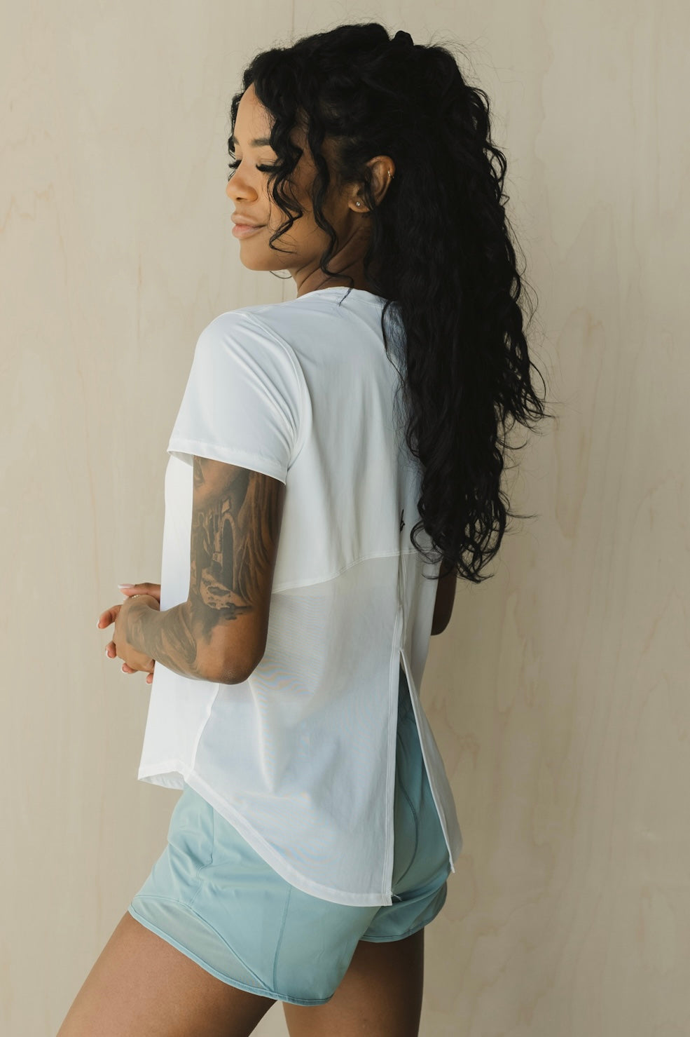 Open Back Tee
