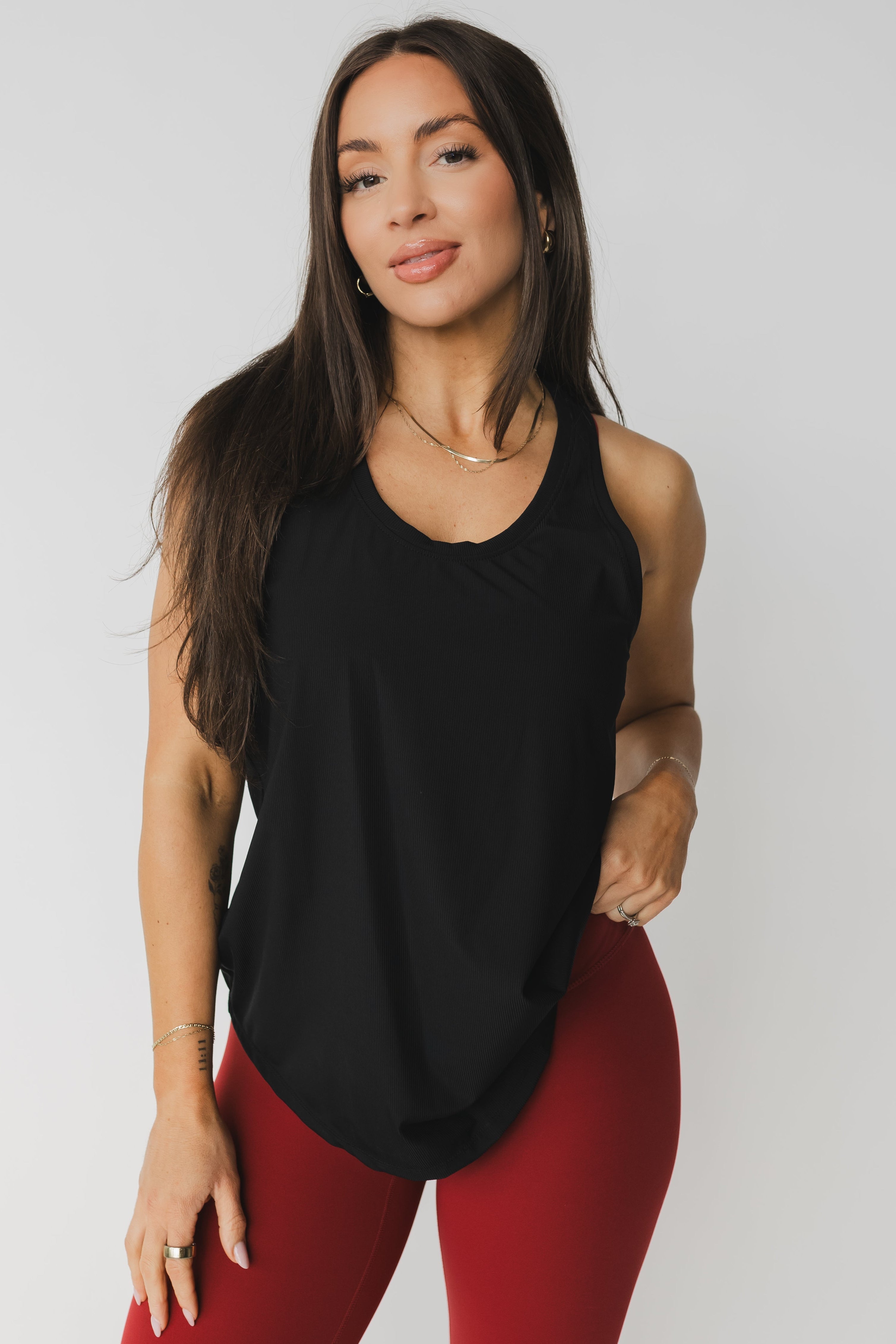 Flowy Tank Ribbed