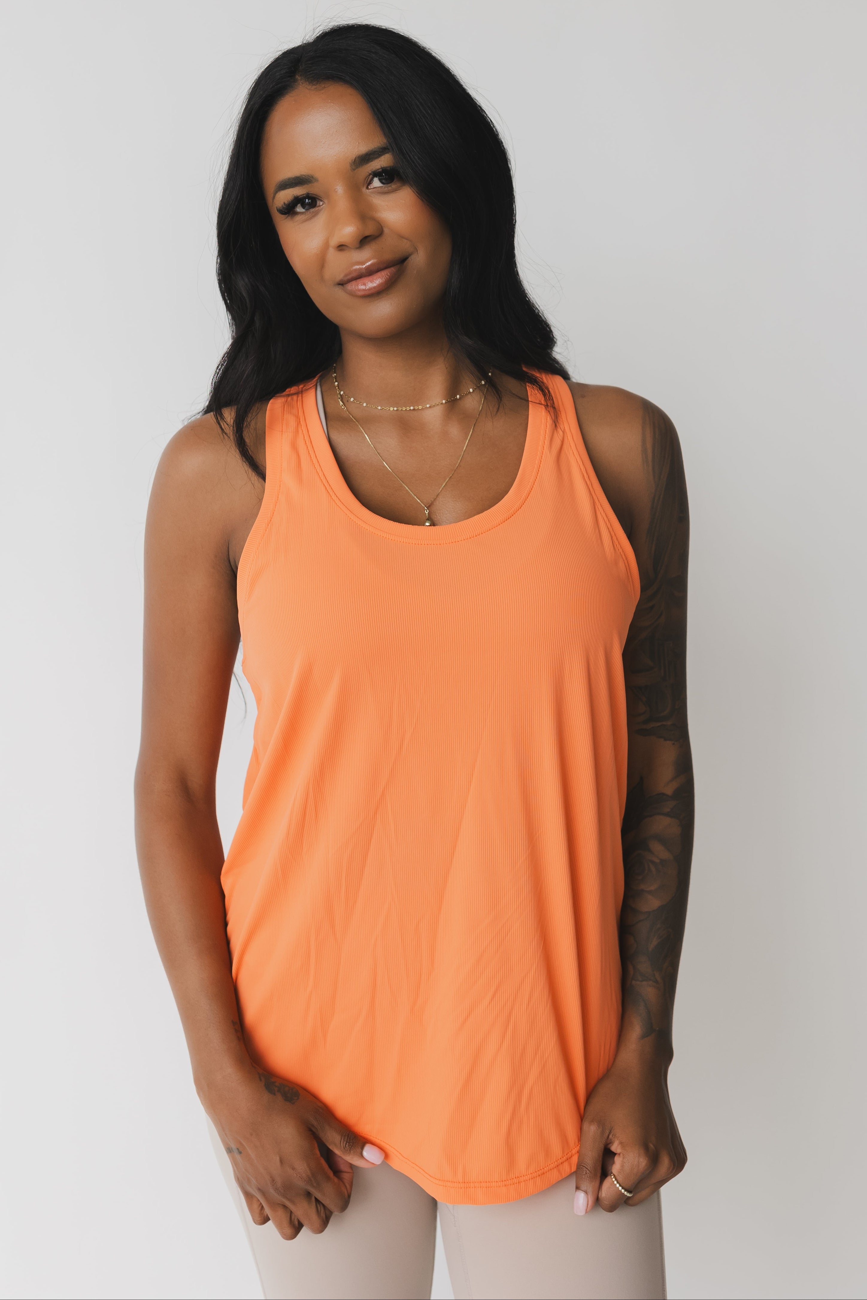 Flowy Tank Ribbed